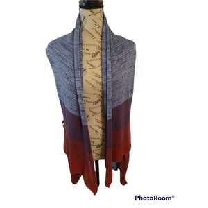 Billabong Cardigan sweater vest Boho Beachy